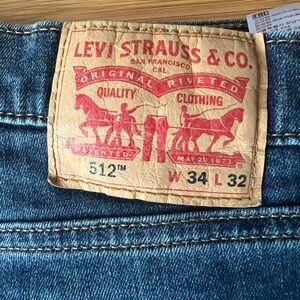 Levi's 512 Blue Men's Jeans
